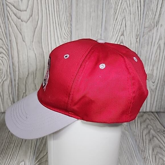 Ohio State OSU Buckeyes Adjustable Unisex Hat Red & Grey - Picture 3 of 7
